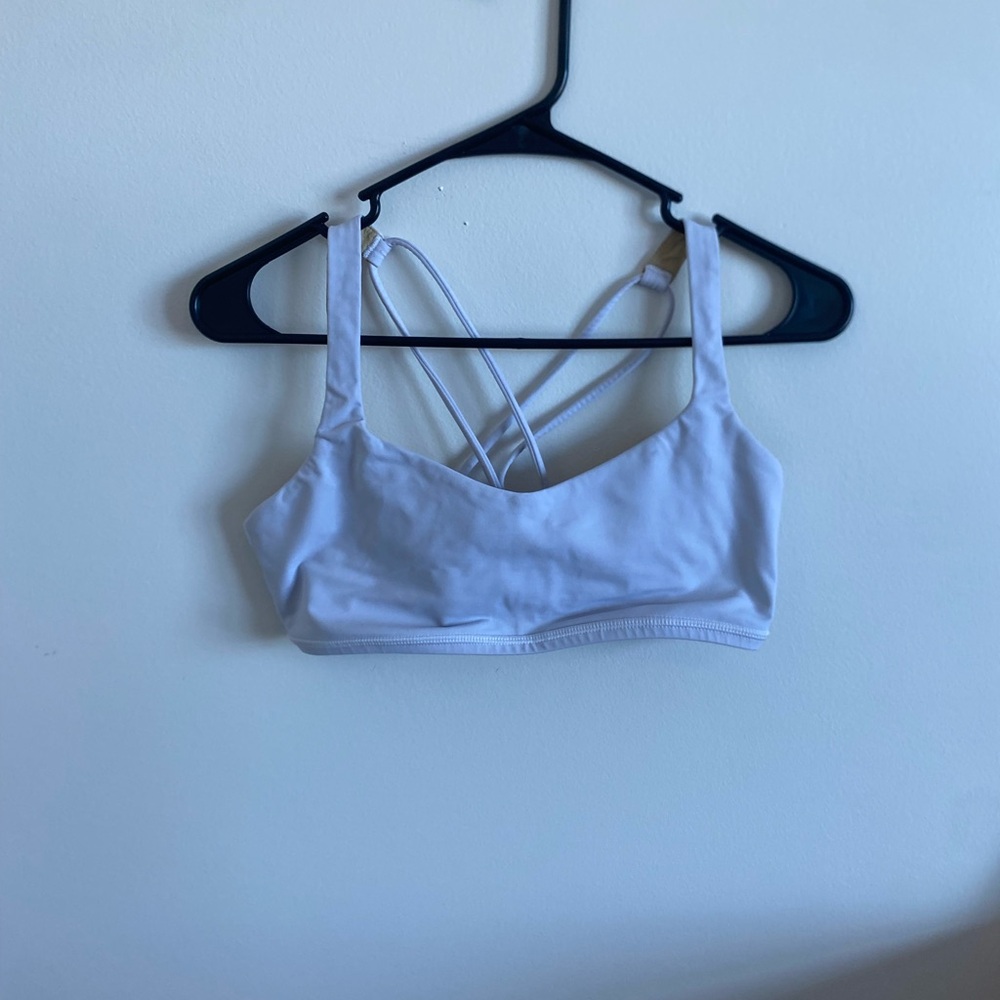 white lululemon bra